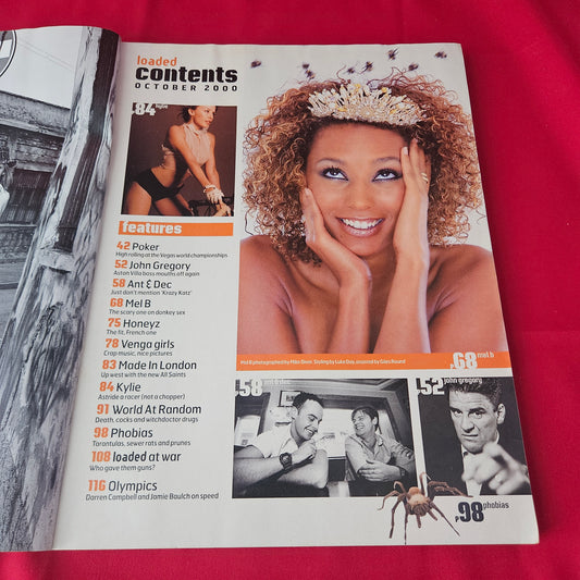 Loaded Magazine October 2000 (1371) Mel B Kylie Minogue Ant & Dec