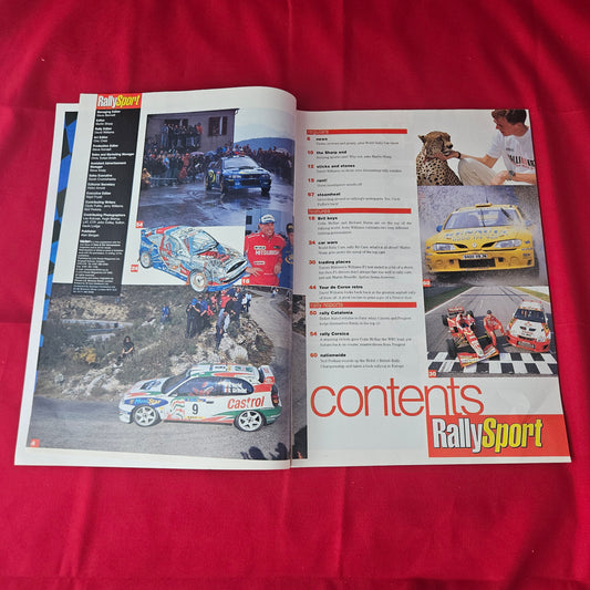 RallySport Magazine Summer 1998 (1372) Richard Burns Mitsubishi Lancer WRC F1