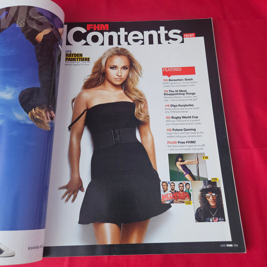 FHM Magazine October 2007 (1378) Hayden Panettiere Olga Kurylenko Arianny Celeste