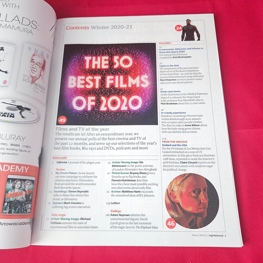 Sight & Sound Magazine Winter 2020-21 (1392) Best Films TV Sean Connery