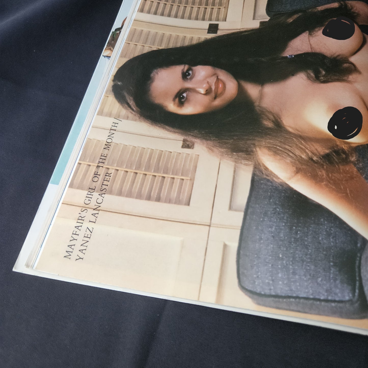 Mayfair Magazine Volume 16 Number 8 August 1981 (1387) Yanez Lancaster Poster Linda Lucinda Nicola Hilary Marie Glamour Models Bentley Cars