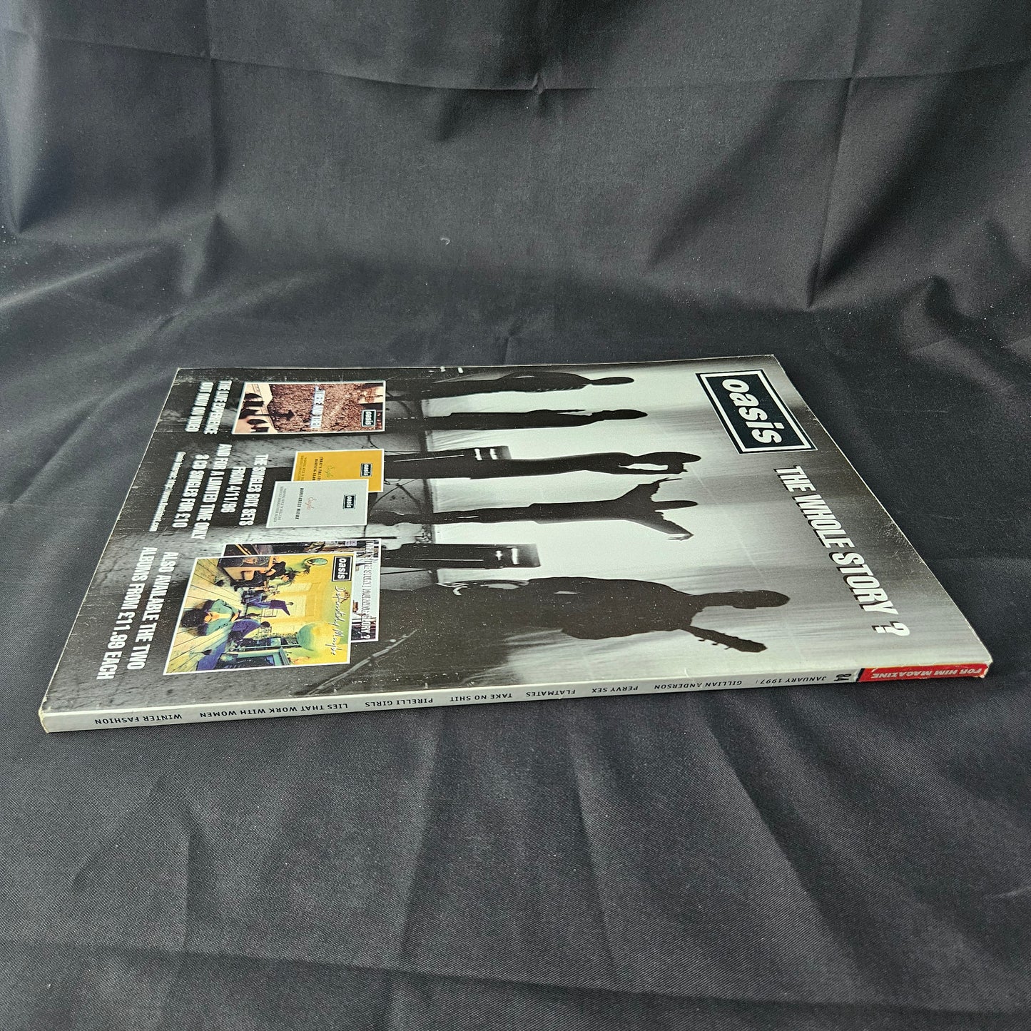 FHM Magazine January 1997 (1400) Gillian Anderson Peter Stringfellow Pirelli Girls