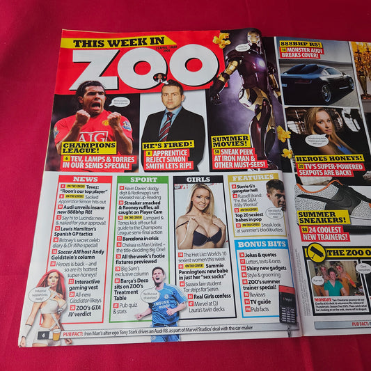 Zoo Magazine 25 April-1 May 2008 (1407) Sammie Pennington Sarah Harding Rihanna Jessica Simpson Lily Allen