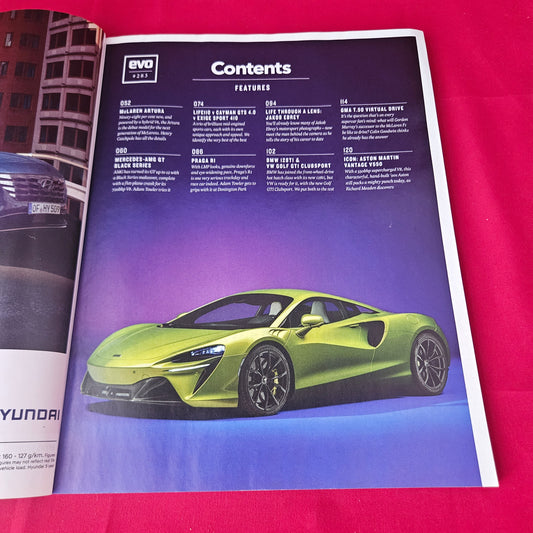 evo Magazine Issue 283 (1420) Mercedes AMG GT Black Series McLaren Artura Porsche 911 GT3 Golf GTI Clubsport