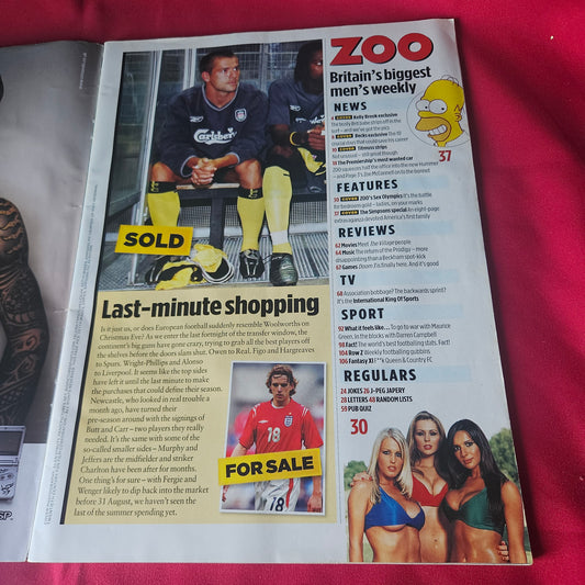 Zoo Magazine 20-26 August 2004 (1433) Kelly Brook Abi Titmuss Lucy Pinder