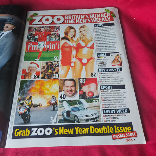 Zoo Magazine 17-30 December 2004 (1433) Abi Titmuss Lucy Pinder Michelle Marsh