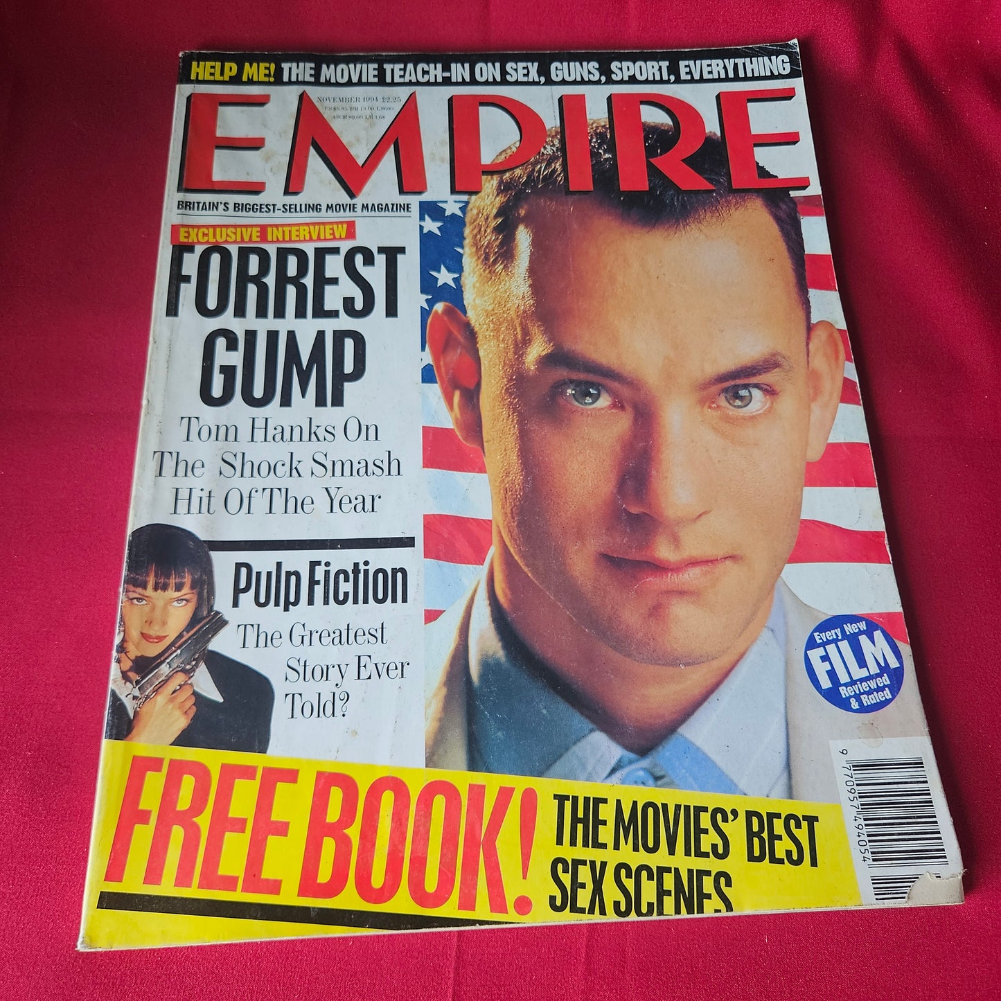 Empire Magazine November 1994 Tom Hanks Forrest Gump Pulp Fiction Uma Thurman (1439)