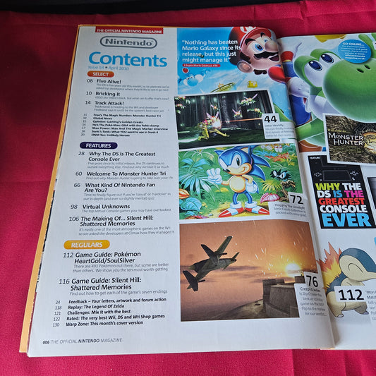 Official Nintendo Magazine Issue 54 April 2010 Super Mario Galaxy 2 Yoshi (1445)