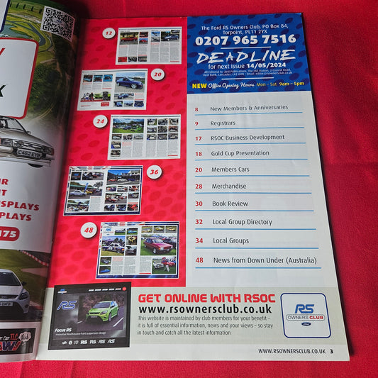 Rallye News Magazine March April 2024 Ford Escort RS Cosworth (1448)