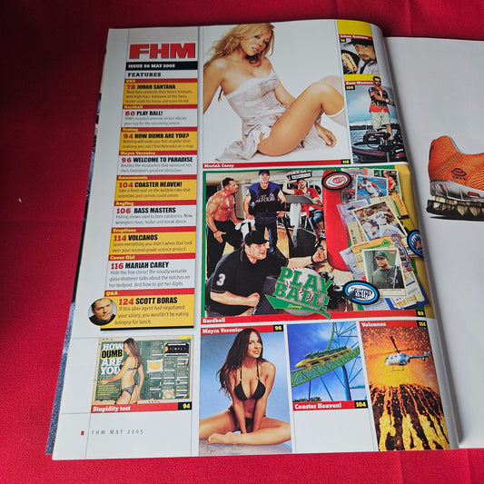 FHM Magazine May 2005 Mariah Carey Mayra Veronica Johan Santana (1451)