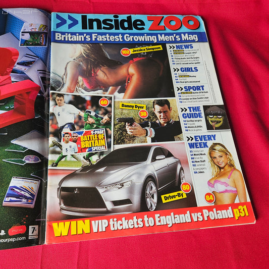 Zoo Magazine 2-8 September 2005 RARE Keeley Hazell Jessica Simpson (1452)