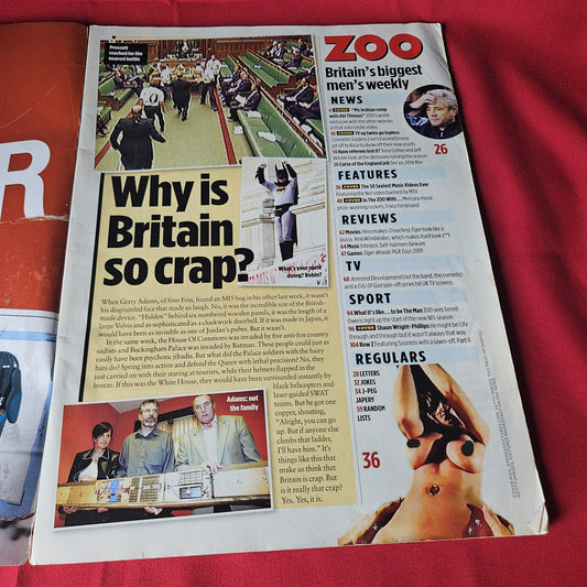 Zoo Magazine 24–30 September 2004 Abi Titmuss Franz Ferdinand (1452)