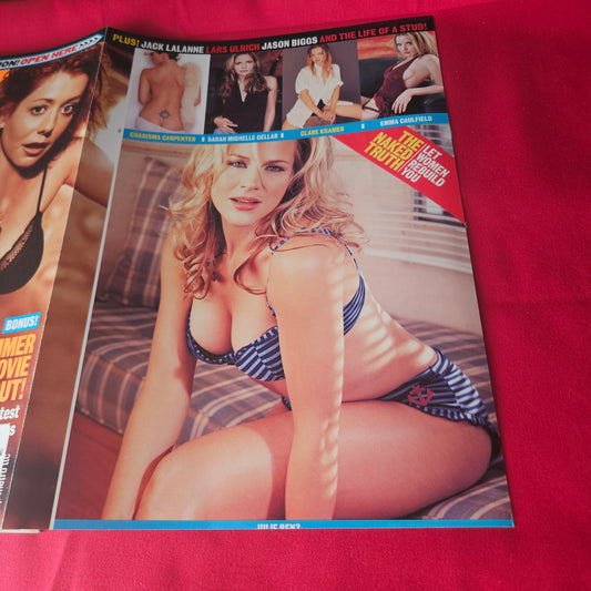 FHM Magazine June 2003 Rare Alyson Hannigan Sarah Michelle Gellar Eliza Dushku