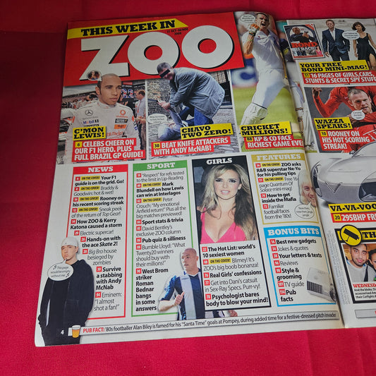 ZOO Magazine 31 October-6 November 2008 Jana Defi Rebecca Loos Jennifer Ellison SKU 1471