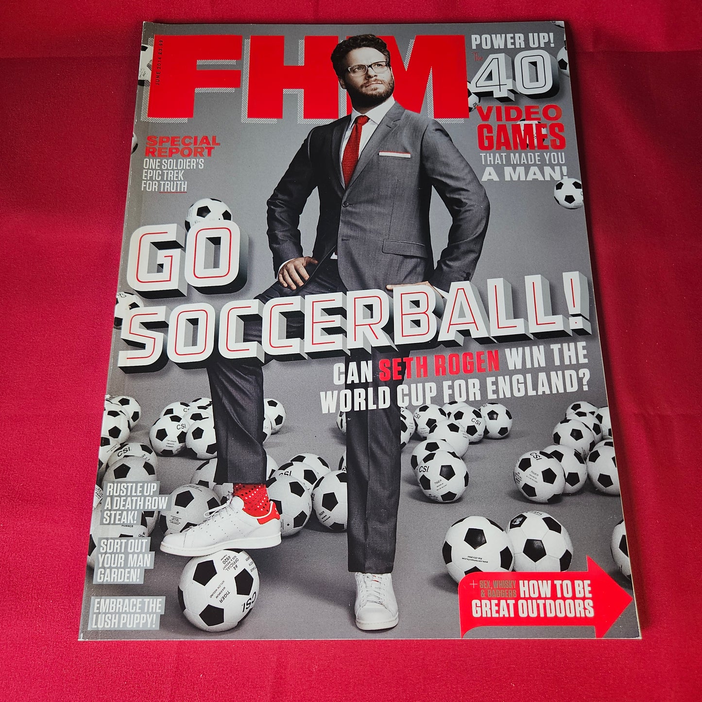 FHM Magazine June 2014 Ksenija FHM Girlfriend Model SKU 1472