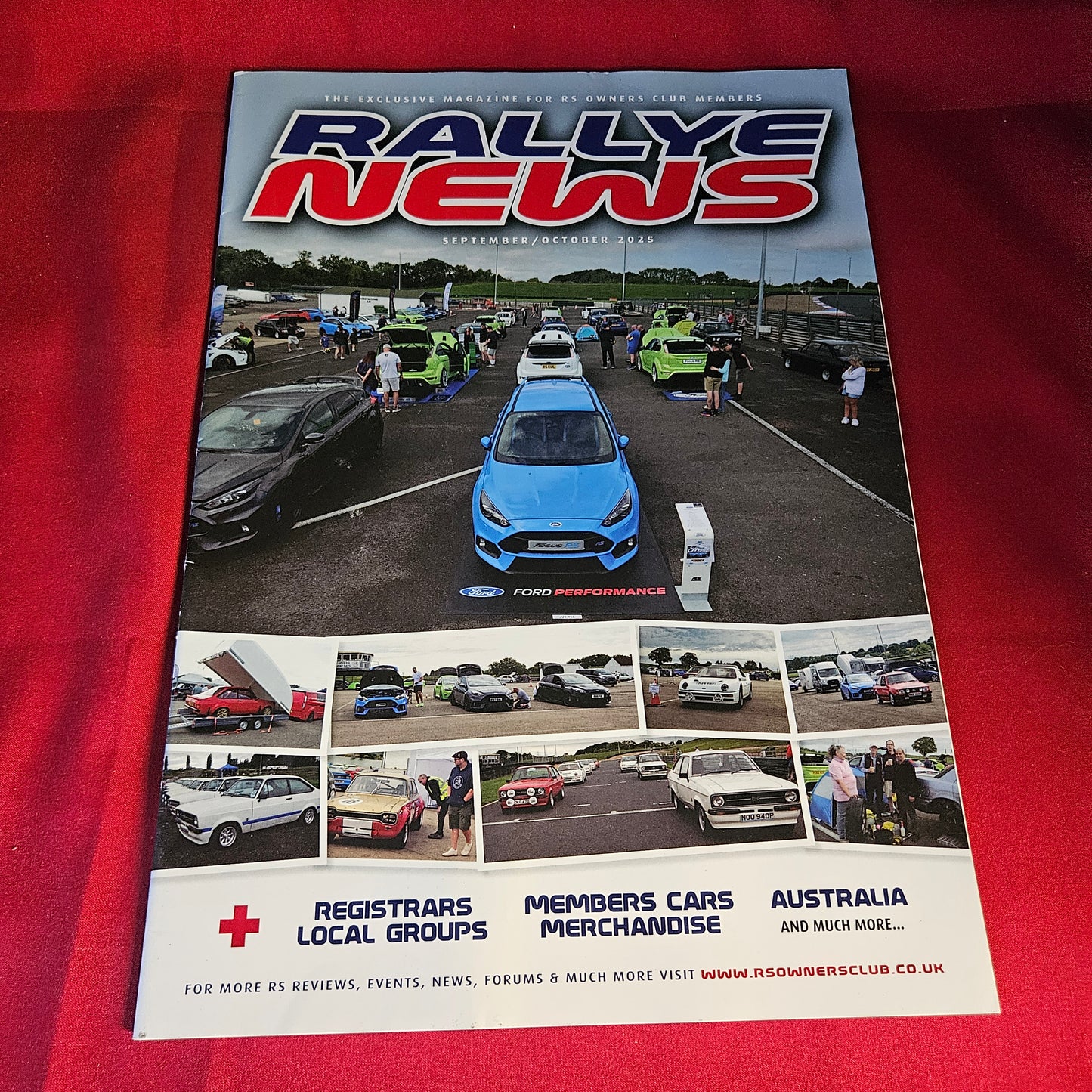 Rallye News Magazine September/October 2025 Ford RS Owners Club Ford Performance SKU 1477