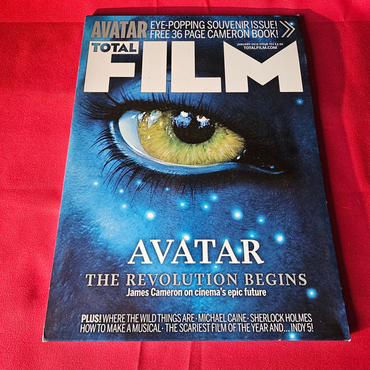 Total Film Magazine January 2010 Issue 162 Avatar James Cameron 36 Page Book SKU 1489