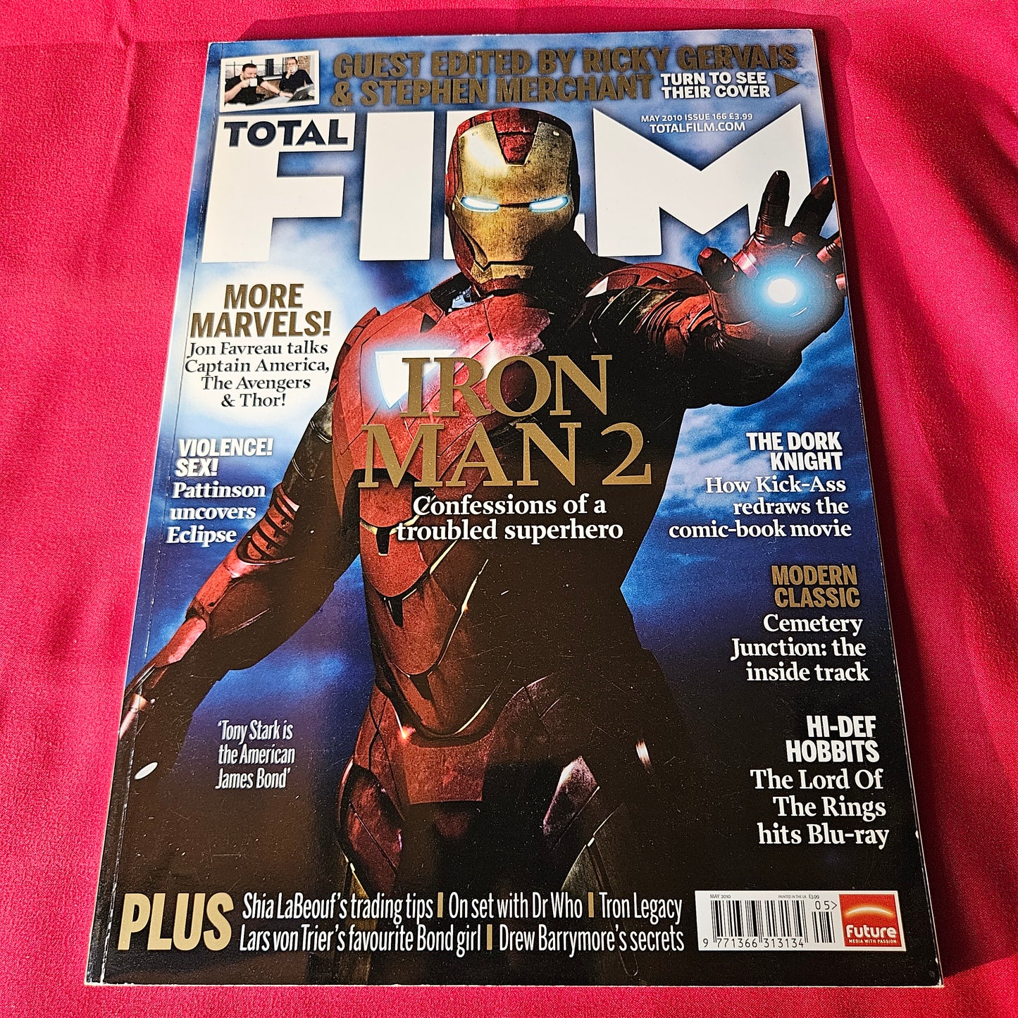 Total Film Magazine May 2010 Issue 166 Iron Man 2 Robert Downey Jr Marvel SKU 1489