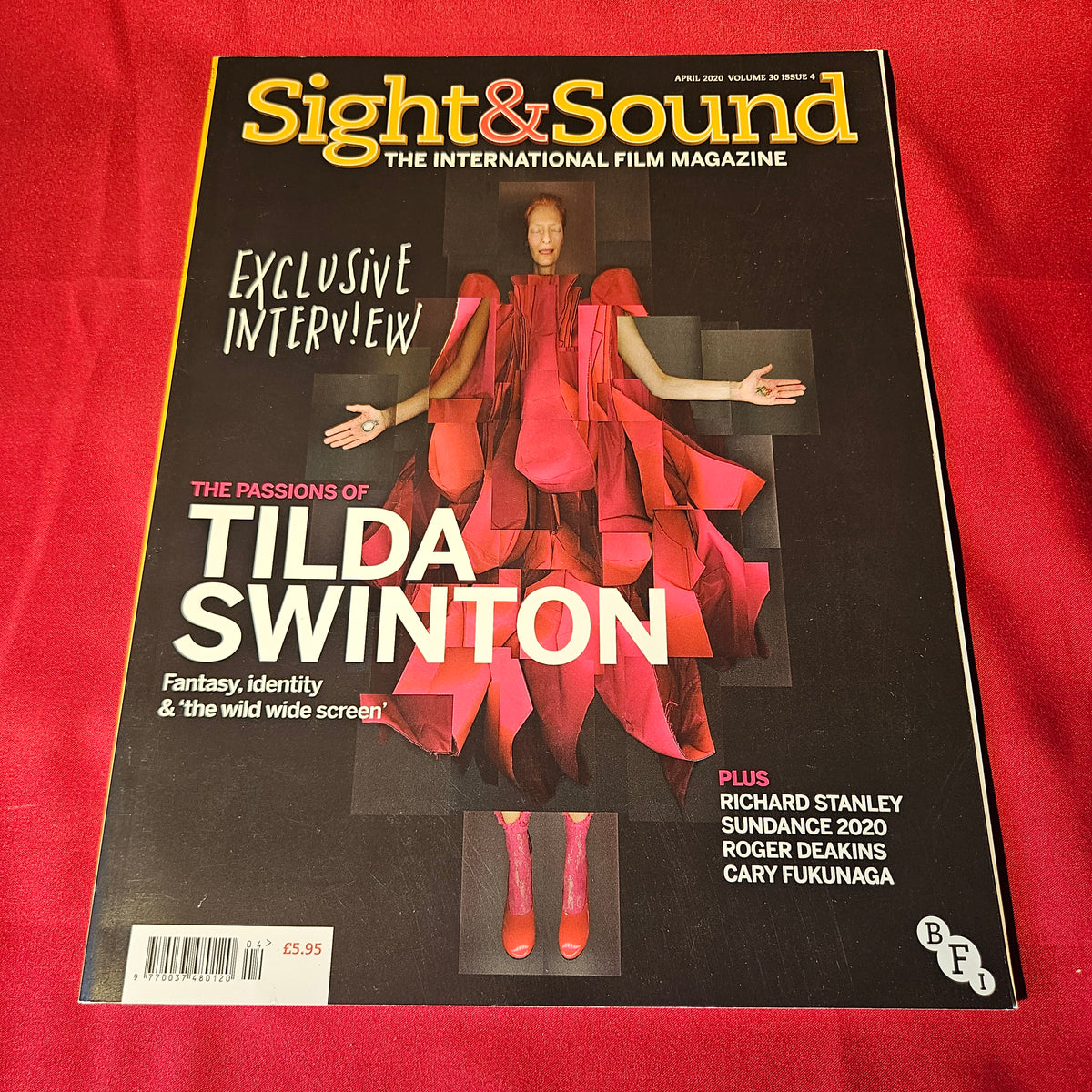 Sight & Sound Magazine April 2020 Tilda Swinton Roger Deakins Cary Fukunaga (1504)