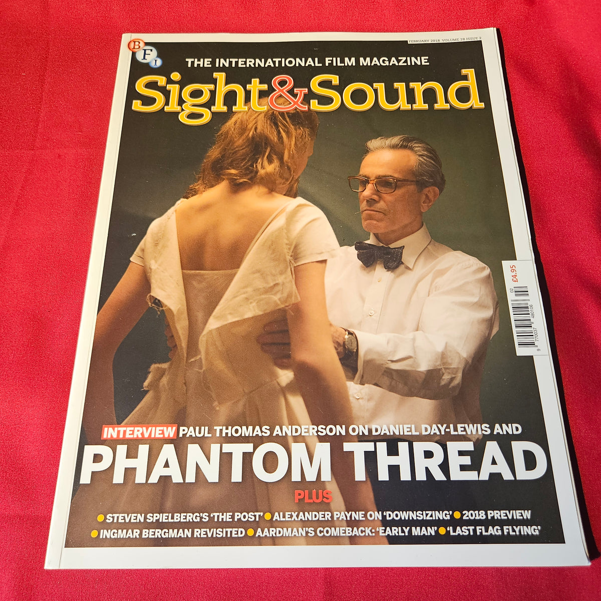 Sight & Sound Magazine February 2018 Phantom Thread Daniel Day-Lewis PTA (1504)