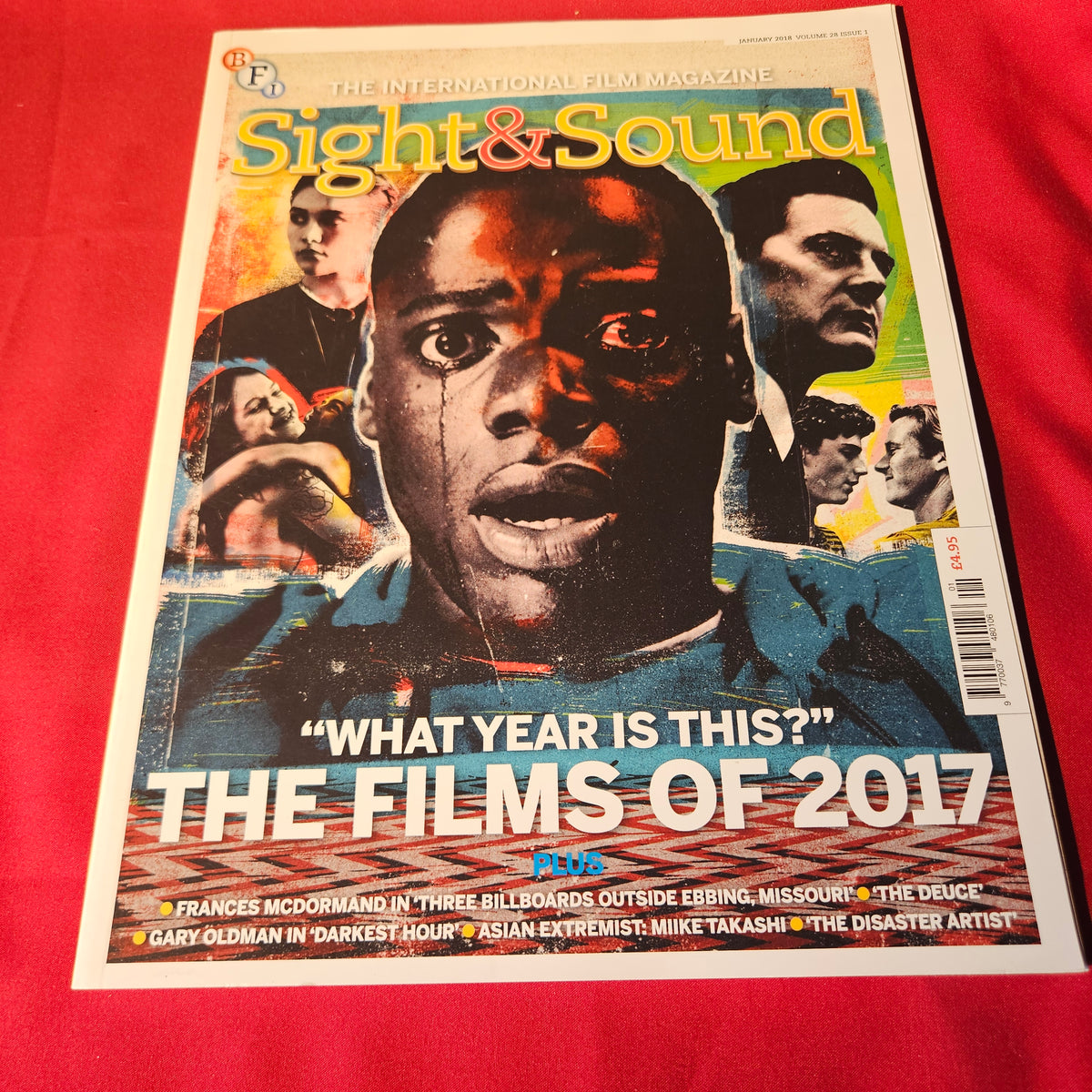 Sight & Sound Magazine January 2018 Films of 2017 Get Out Gary Oldman (1504)