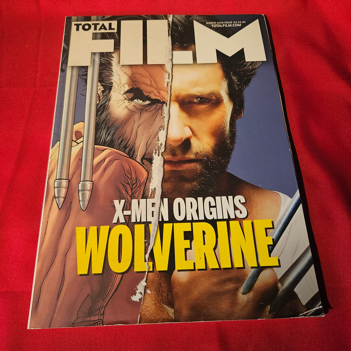 Total Film Magazine March 2009 Issue 152 Wolverine X-Men Origins Hugh Jackman (1505)