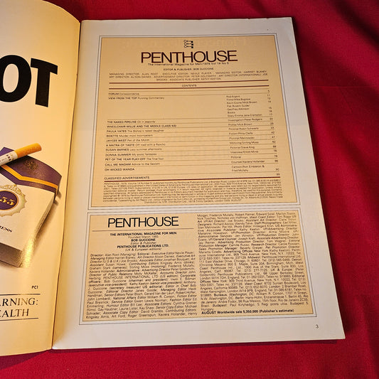 Penthouse Magazine August 1979 Vol 14 No 5 Paula Yates Donna Summer SKU 1518