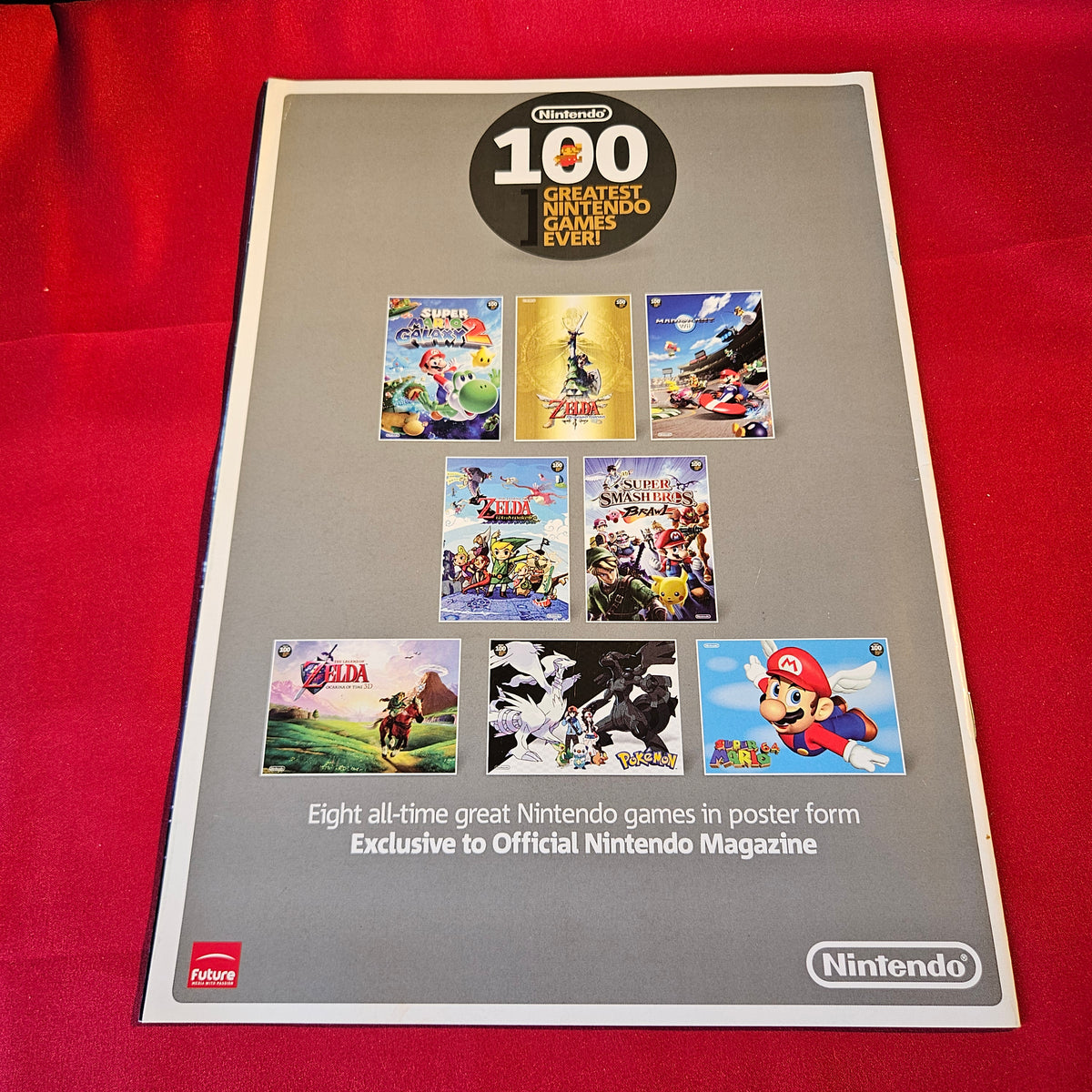 Official Nintendo Magazine 100 Greatest Nintendo Games Ever Book SKU 1534