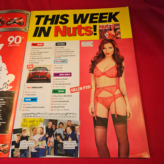 Nuts Magazine 21–27 February 2014 Helen Flanagan India Reynolds Mikel Arteta SKU 1565