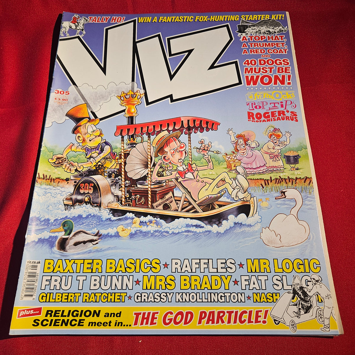 Viz Magazine May 2021 Issue 305 Baxter Basics Raffles Mrs Brady SKU 1574