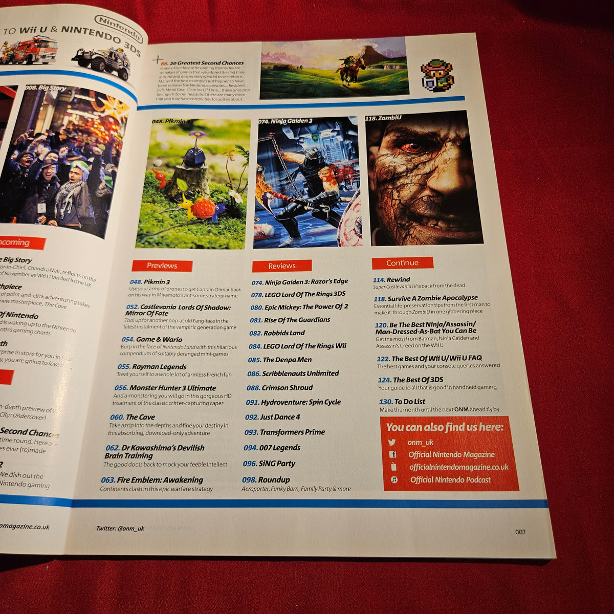 Official Nintendo Magazine February 2013 Issue 91 LEGO City Undercover SKU 1577