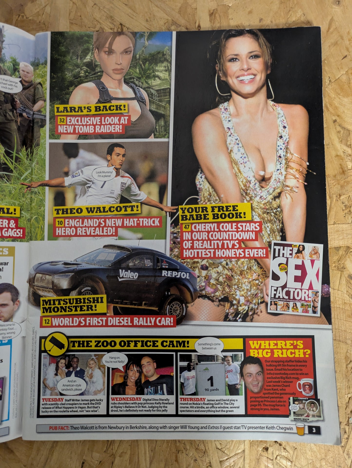 ZOO Magazine 19-25 September 2008 (1001) Danielle Lloyd POSTER Jessica Jane Clement