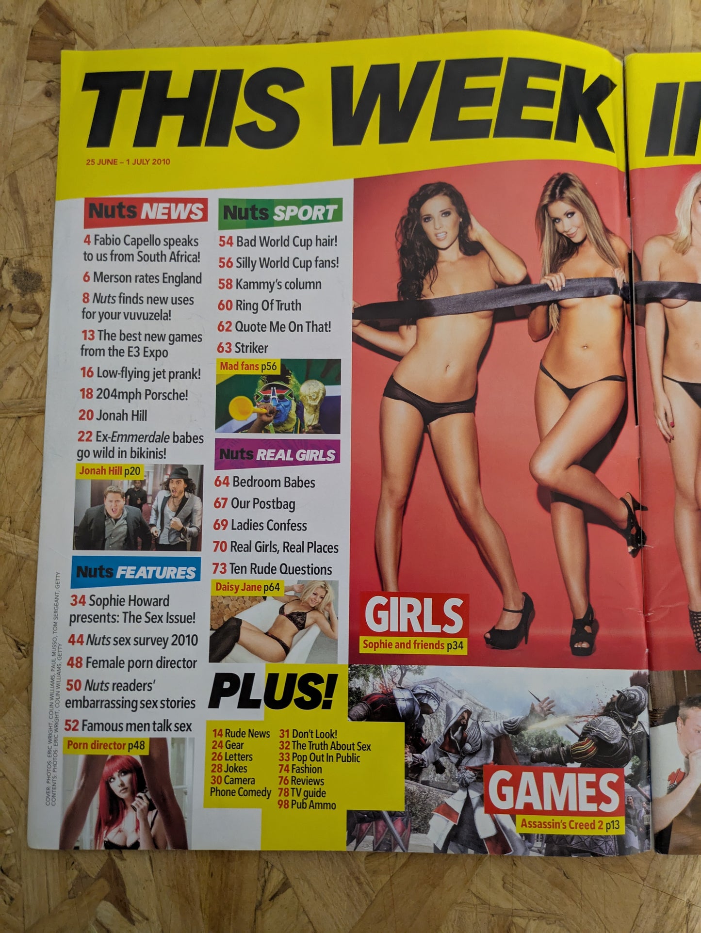 NUTS 25 June 1 July 2010 (1001) Sophie Howard ADELE SILVA ROXANNE PALLETT