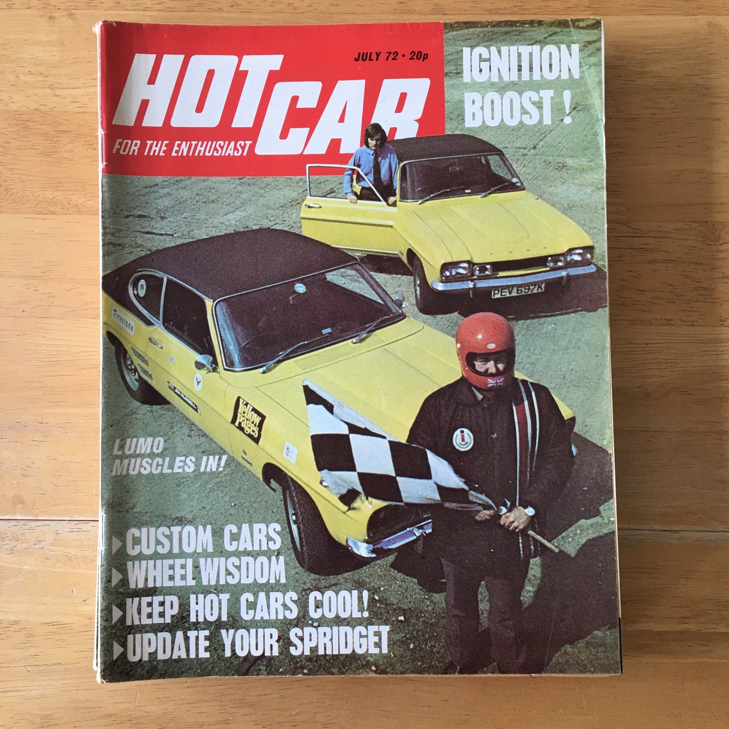 Hot Car Magazine July 1972 (145) DAF MARATHON - CAPRI - MUCH MORE