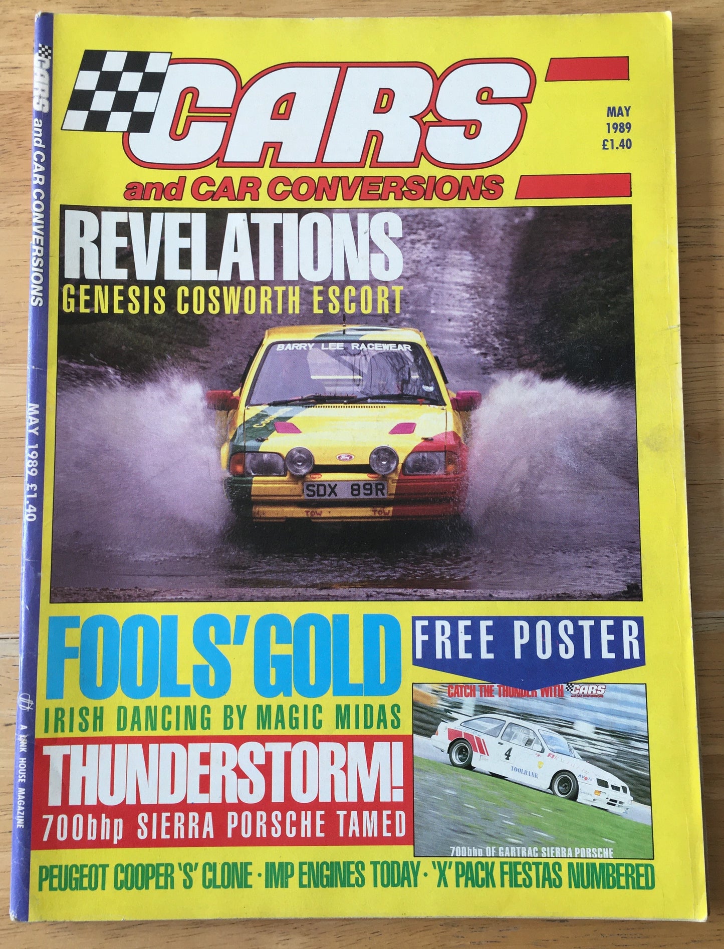 Cars and Car Conversions Magazine May 1989 (156) Cosworth Escort