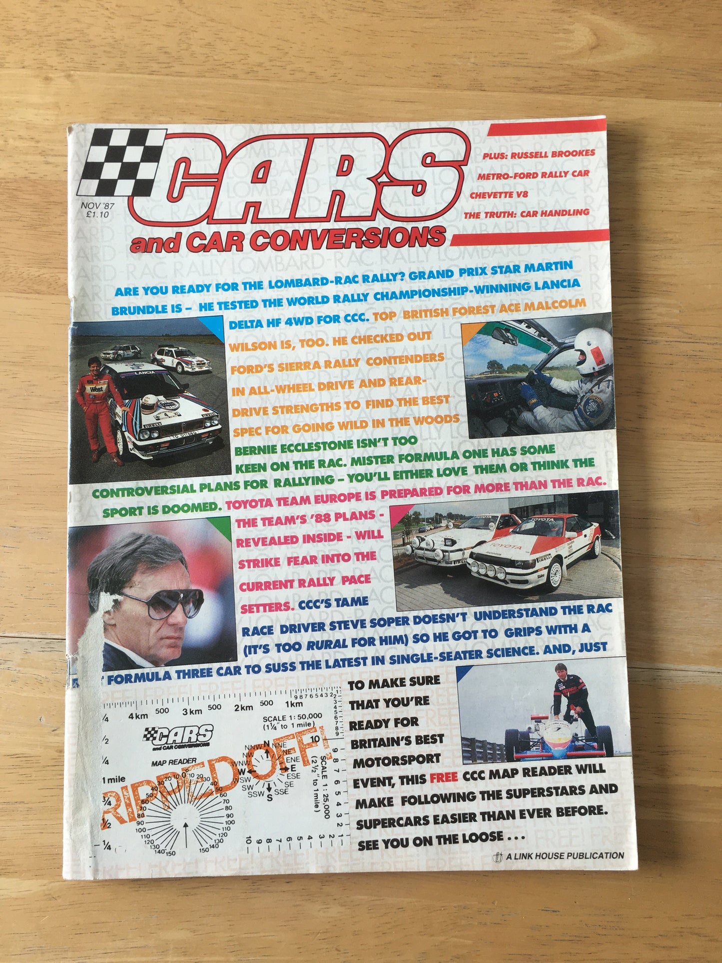 Cars and Car Conversions Magazine November 1987 (158) Chevette V8 Russell Brooke