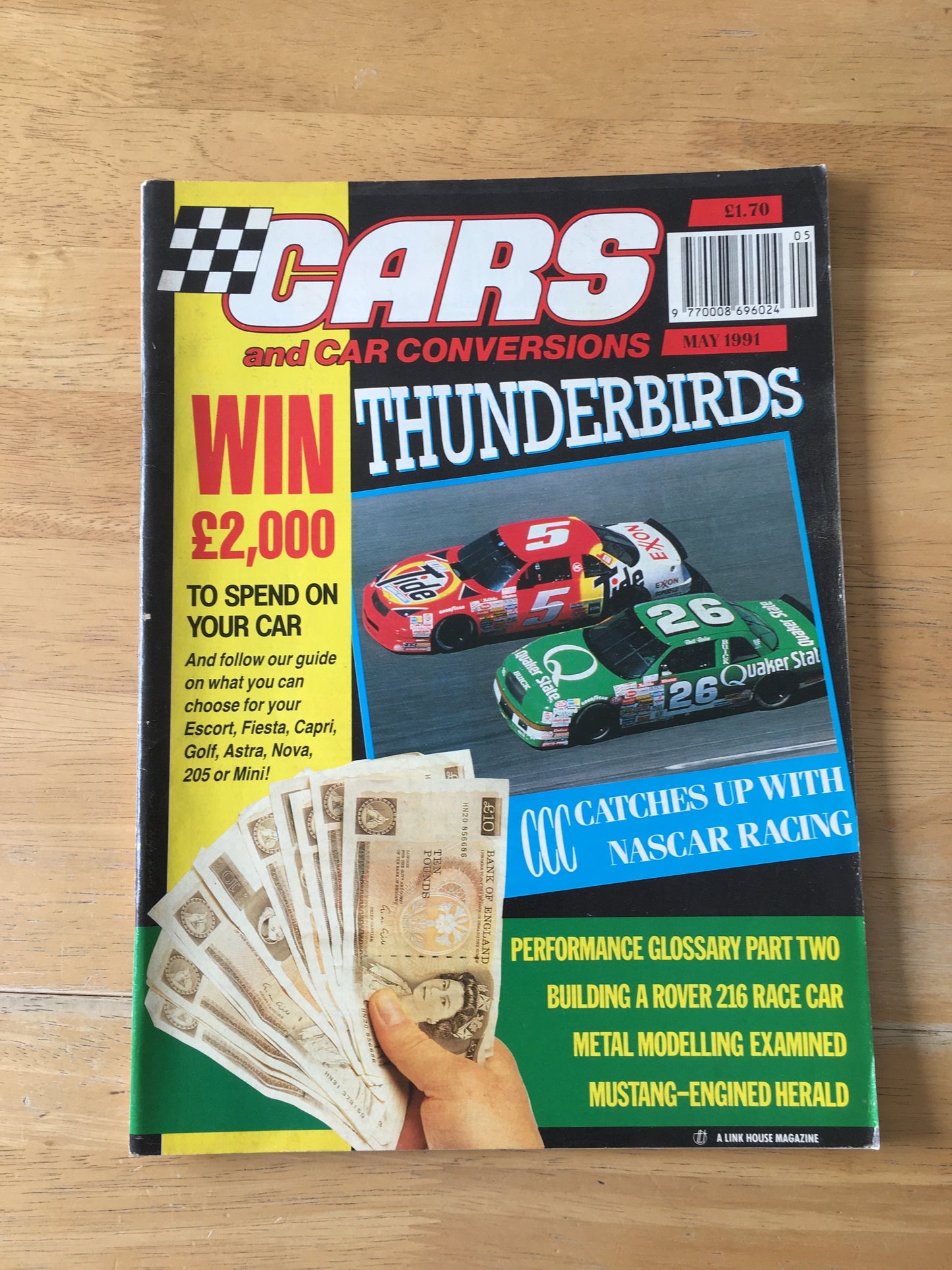 Cars and Car Conversions Magazine May 1991 (158) Rover 216 Mustang Thunderbirds