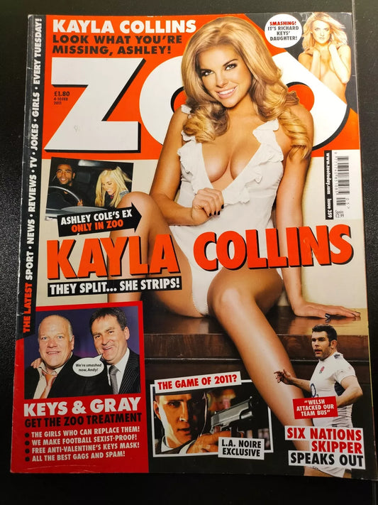 Zoo Magazine 4-10 Feb 2011 (631) Kayla Collins Danni Sheehan