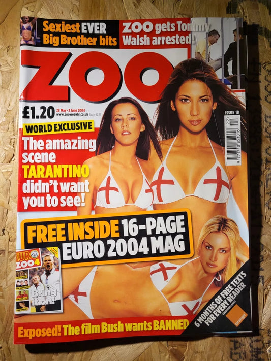 Zoo Magazine 28 May- 3 June 2004 (908) Leilani Dowding Nicola T SOPHIE ANDERTON