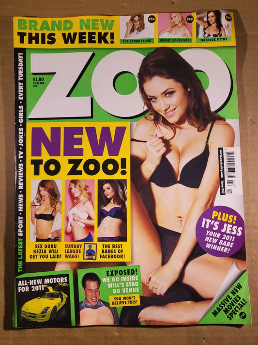 Zoo Magazine 21-27 Jan 2011 (703) Kezia Jess Leigh Laura Hamilton Gemma Merna