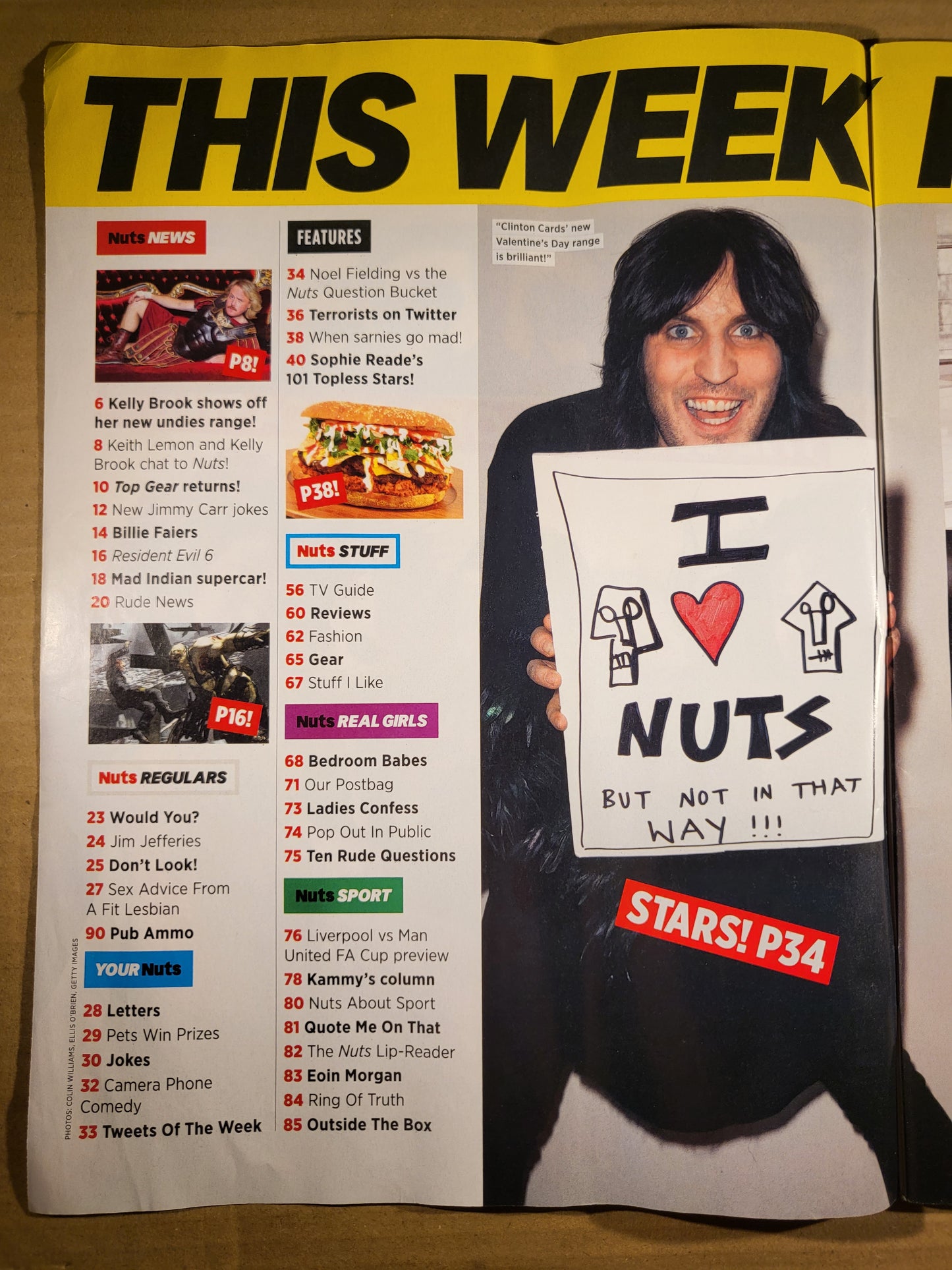 Nuts 27 Jan-2 Feb 2012 (707) Sophie Reade Kelly Brook Imogen Thomas Jessica-Jane