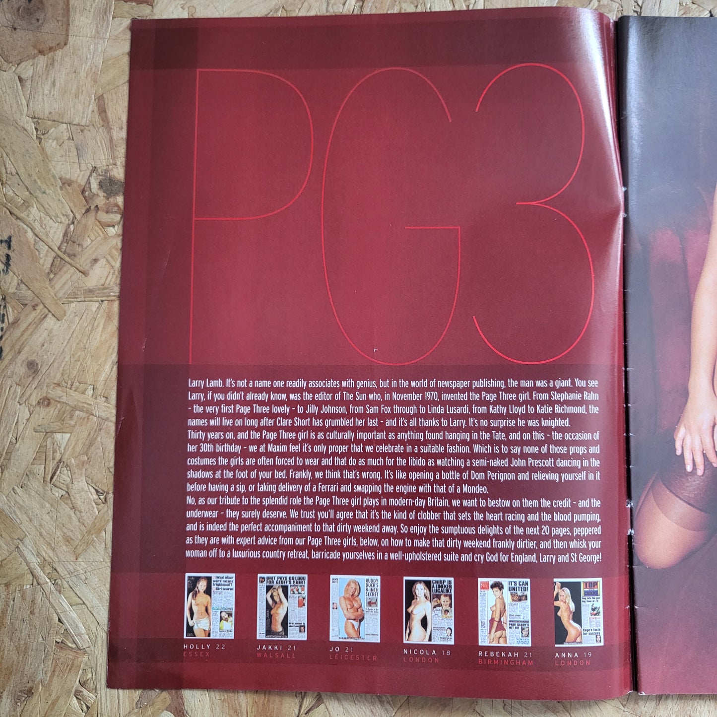 MAXIM Supplement "Something for the Weekend" (1002) Jakki Degg