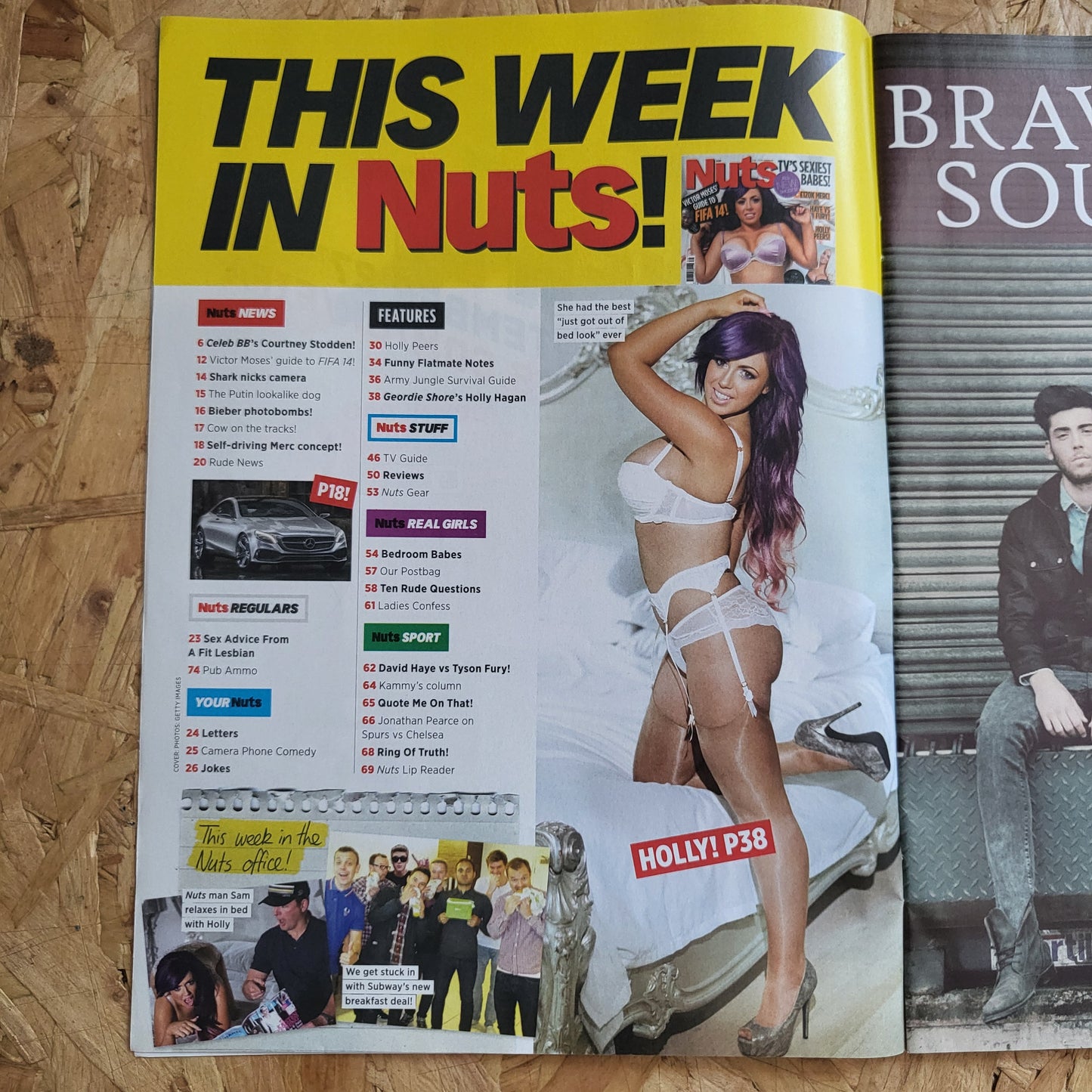NUTS 27 September 3 October 2013 (1000) POSTER Holly Hagan Courtney Stodden