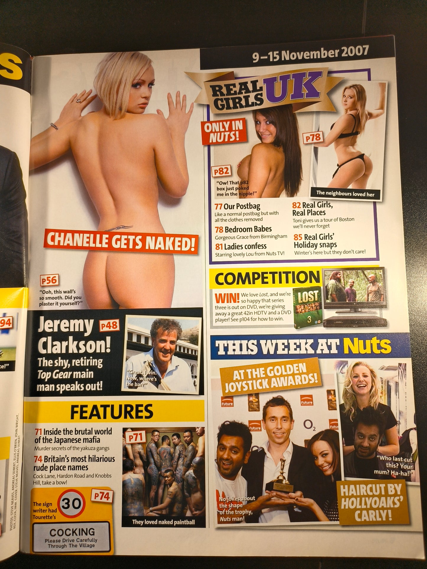 Nuts Magazine 9-15 November 2007 (752) Chanelle Hayes Jeremy Clarkson Kayleigh Pearson