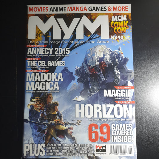 Mym Magazine July 2015 No 40 (Rare)(309) Maggie Dragon Ball Z Kai Samurai Bride