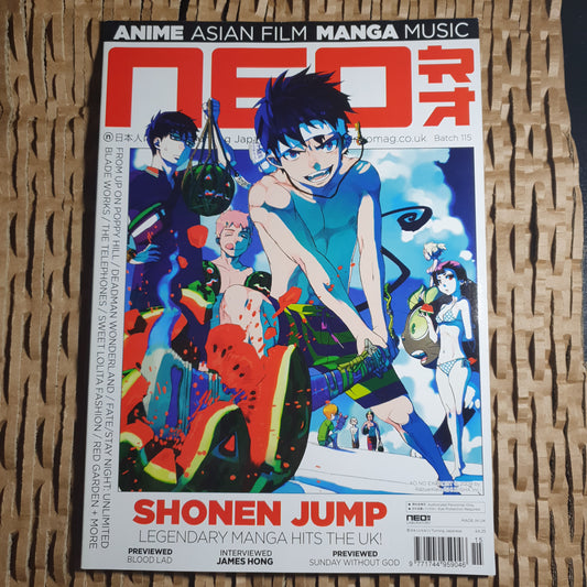 Neo Magazine October 2013 UK No 115 Anime Manga (Rare)(314) Shonen Jump