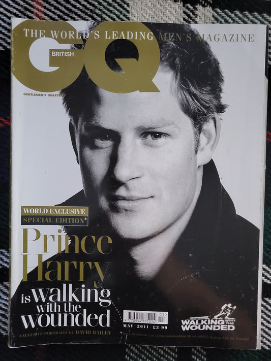 GQ Magazine May 2011 British  (401) Prince Harry Exclusive Jessica Alba Gemma