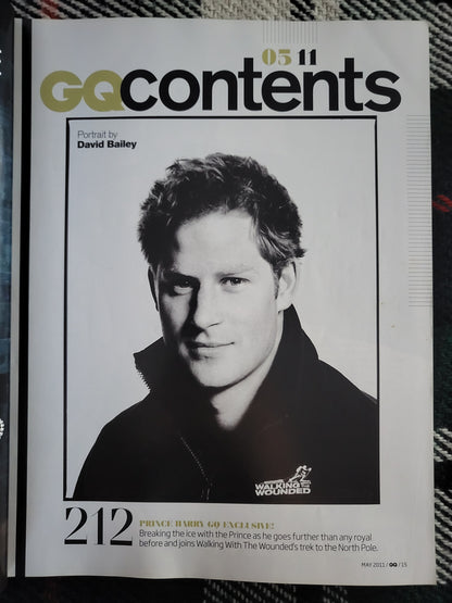 GQ Magazine May 2011 British  (401) Prince Harry Exclusive Jessica Alba Gemma