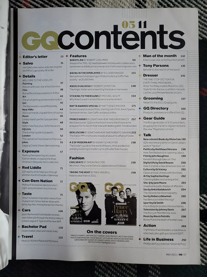 GQ Magazine May 2011 British  (401) Prince Harry Exclusive Jessica Alba Gemma