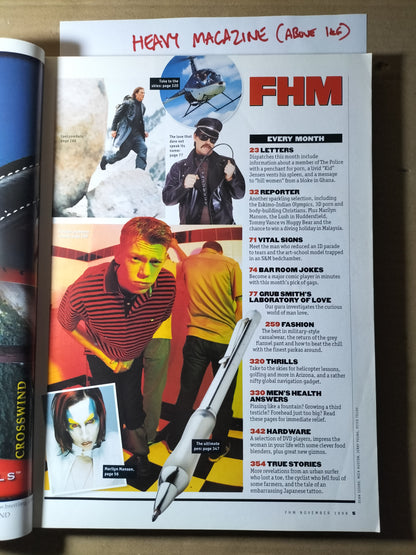 FHM Magazine November 1998 Caprice Michelle Williams - Heavy Magazine